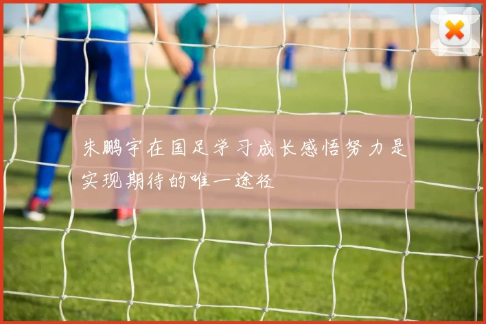 朱鹏宇在国足学习成长感悟努力是实现期待的唯一途径