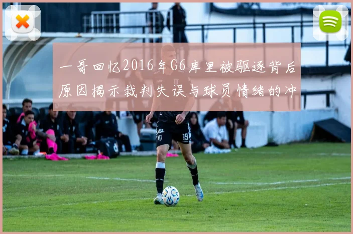 一哥回忆2016年G6库里被驱逐背后原因揭示裁判失误与球员情绪的冲突